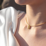 Elegant Initial Charm Single Necklace - Customcuff