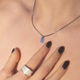 Elegant Initial Charm Single Necklace - Customcuff