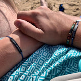 Black Custom Braided Bracelet Set - Customcuff