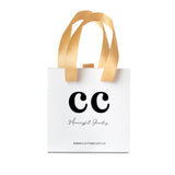 Signature White Gift Box Bag - Customcuff