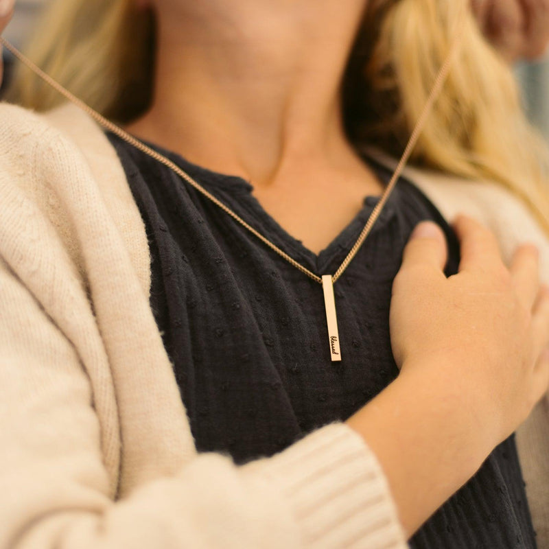 Custom Bar Necklace - Customcuff