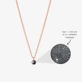 "I love you" Projection Necklace - Customcuff