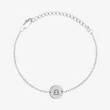 Elegant Zodiac Sign Coin Bracelet - Customcuff