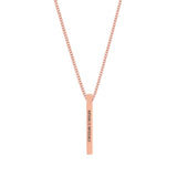 "NOTHING IS IMPOSSIBLE" NECKLACE - Customcuff