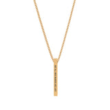 "NOT ALL WHO WANDER ARE LOST" NECKLACE - Customcuff