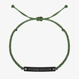 Green Custom Braided Bracelet - Customcuff