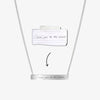 Handwriting Plate Necklace - Customcuff