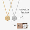 Custom Star Map Necklace Set - Customcuff