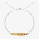 White Custom Braided Bracelet - Customcuff