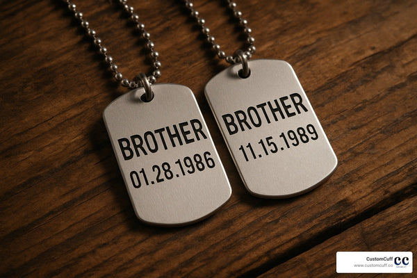 Wear Your Bond Proudly with an Engraved Brother Necklace