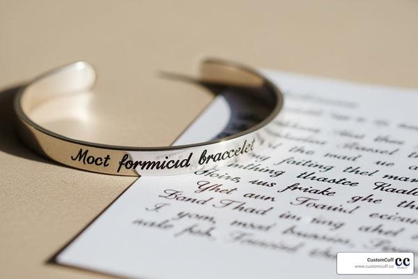 Custom Engraved Bracelets: Jewelry That Speaks Volumes