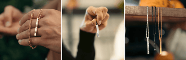 Enhance Your Style with an Engraved Bar Necklace - Customcuff