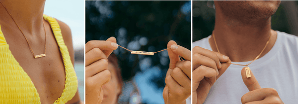 Choosing a Personalization for Engraved Necklaces - Customcuff