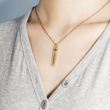 Soundwave Memory Necklace