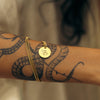 Handwriting Coin Necklace Set - Customcuff
