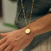 Handwriting Coin Necklace Set - Customcuff