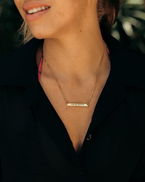 Multi-Lingual Necklace - Customcuff