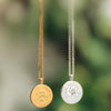 Handwriting Coin Necklace Set - Customcuff