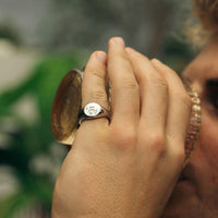 The Silver Classics: Handwriting Jewelry Set - Customcuff