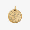 Custom Star Map Coin Charm - Customcuff