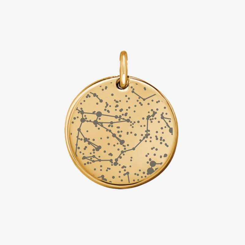 Custom Star Map Coin Charm - Customcuff