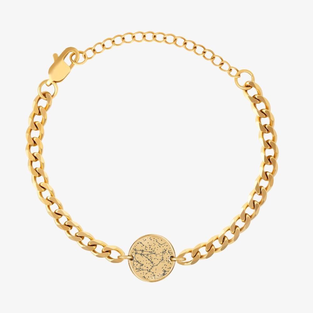 Custom Star Map Chain Bracelet - Customcuff