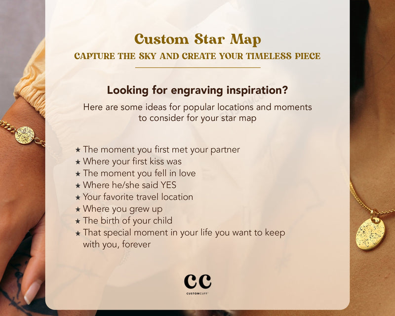 Custom Star Map By Date Matching Bracelet Set for couples, Best Friend Bracelets, First Anniversary Gift, Long Distance Gift for Girlfriend