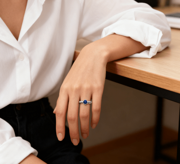 The Celestial Birthstone Ring