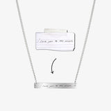 The Silver Classics: Handwriting Jewelry Set