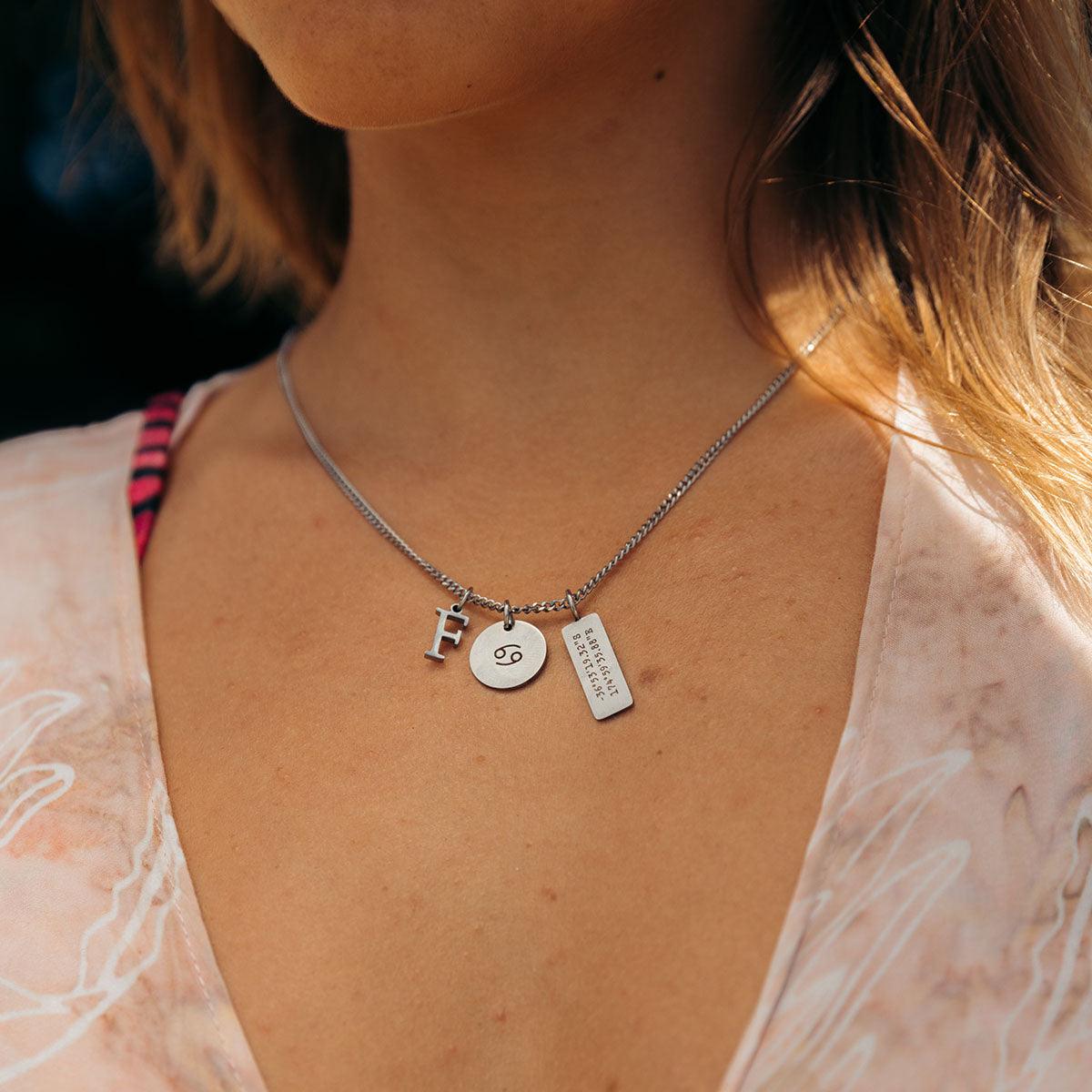 Custom Minimal Charm Necklace