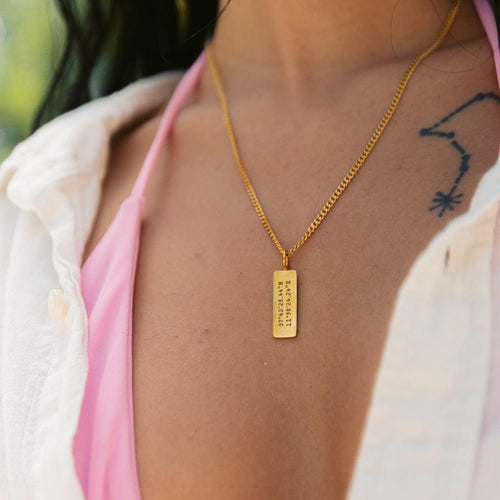 Custom Minimal Charm Necklace