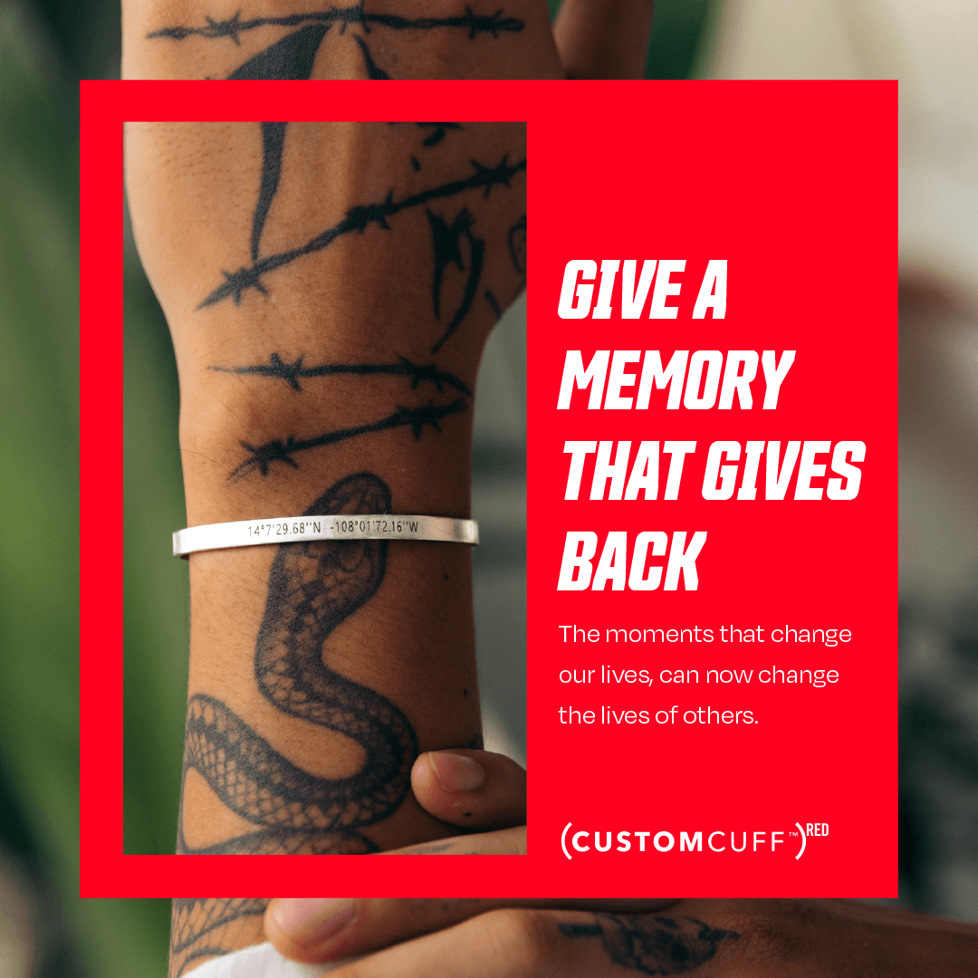 (CUSTOMCUFF)RED Custom Cuff Customcuff