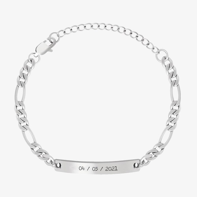 Silver Stories l Heart Breaker Bracelet, Silver Link Chain