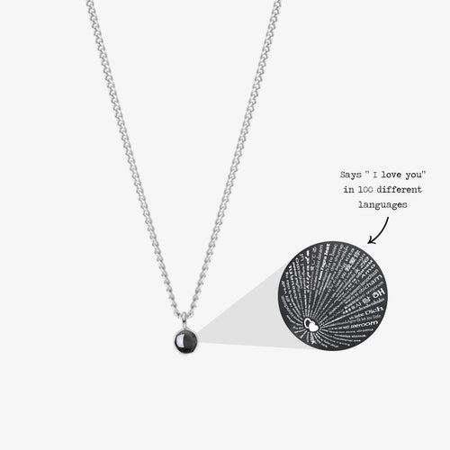 "I love you" Projection Necklace - Customcuff