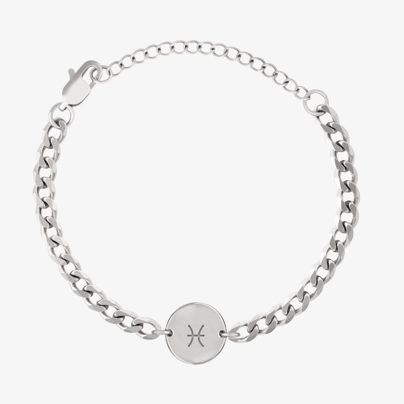Zodiac Sign Chain Bracelet