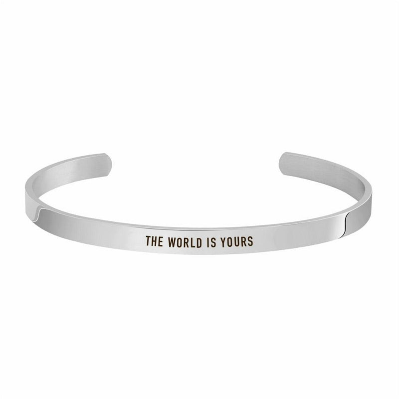"THE WORLD IS YOURS" CUFF - Customcuff