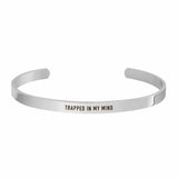 "TRAPPED IN MY MIND" CUFF - Customcuff