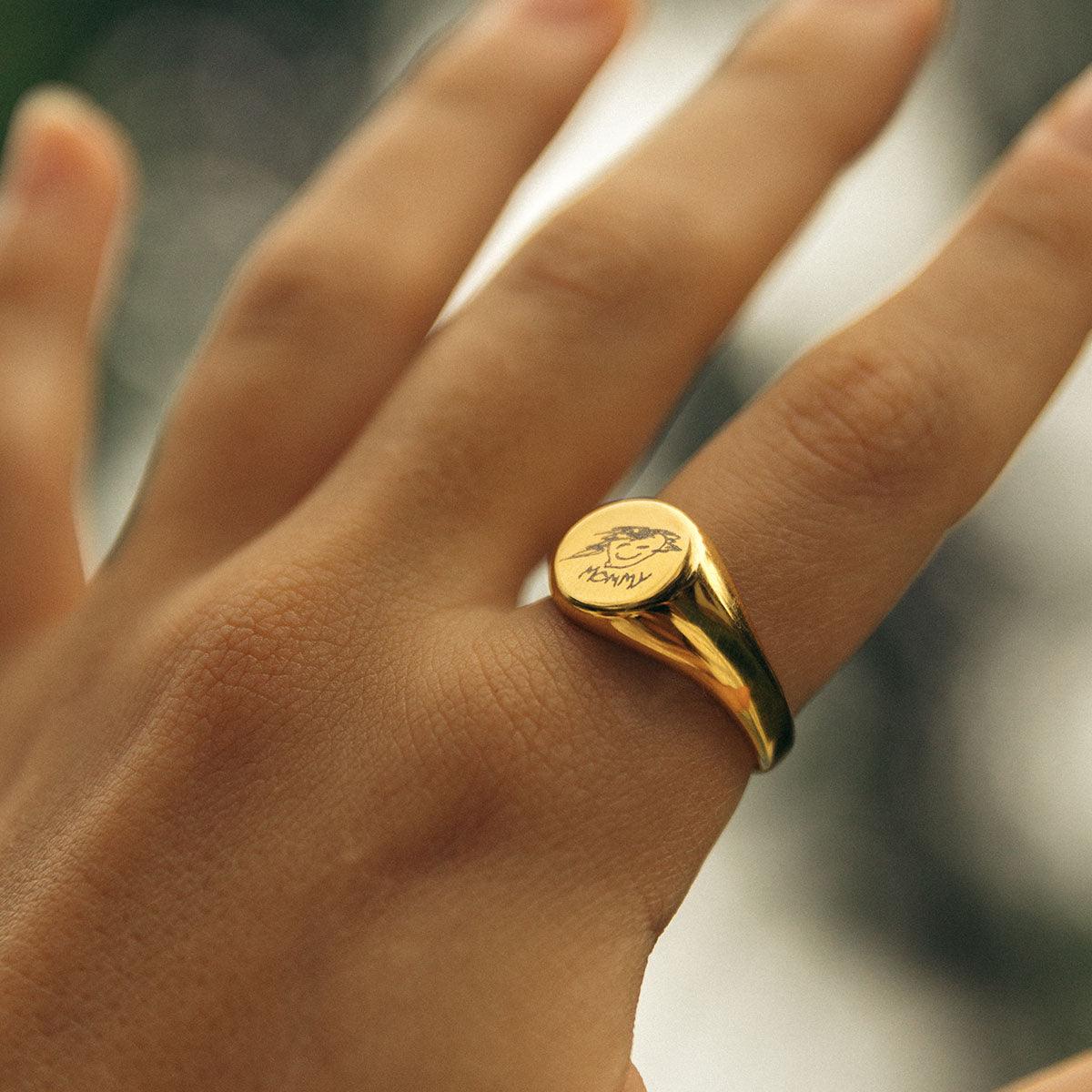 Handwriting/Drawing Ring