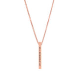 "NOT ALL WHO WANDER ARE LOST" NECKLACE - Customcuff