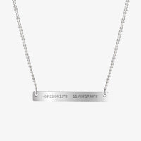 Custom Plate Necklace