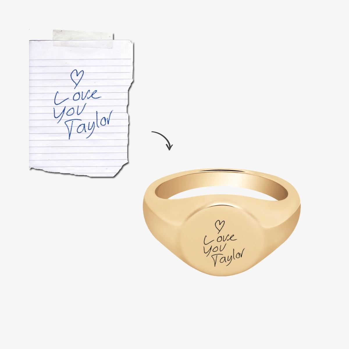 Handwriting/Drawing Ring