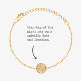 Custom Minimal Star Map Bracelet
