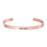 "GOOD VIBES" CUFF - Customcuff