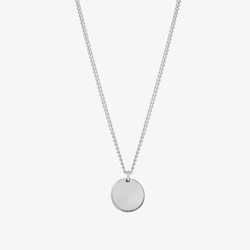 Initial Coin Necklace