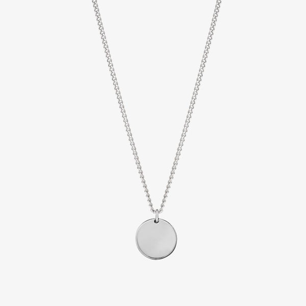 Initial Coin Necklace