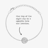 Custom Minimal Star Map Bracelet